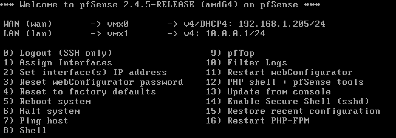 WAN and LAN Interfaces